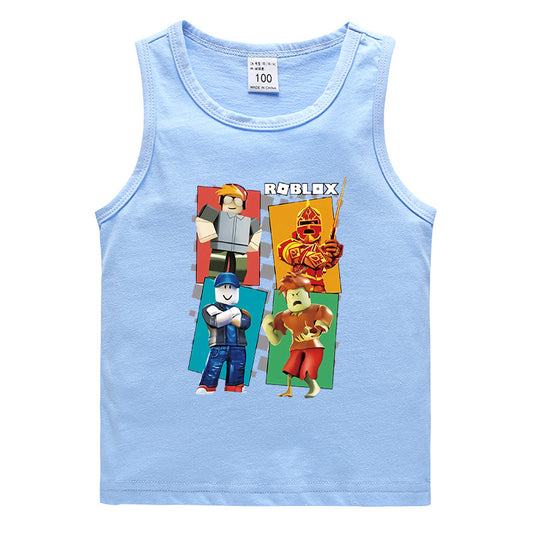 “Roblox” children‘s vest T shirt