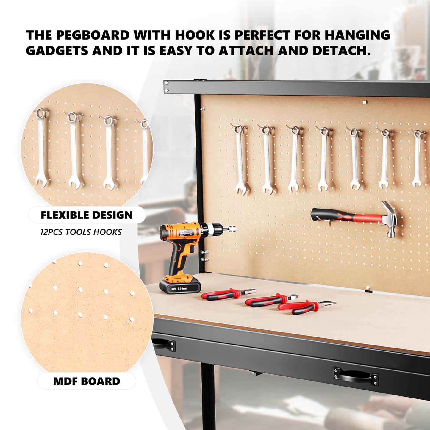63" Workshop Tool Storage
