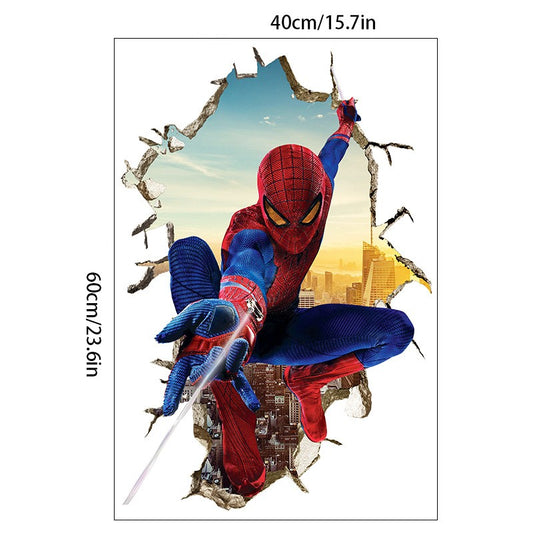 3D Spider Man Wall Sticker
