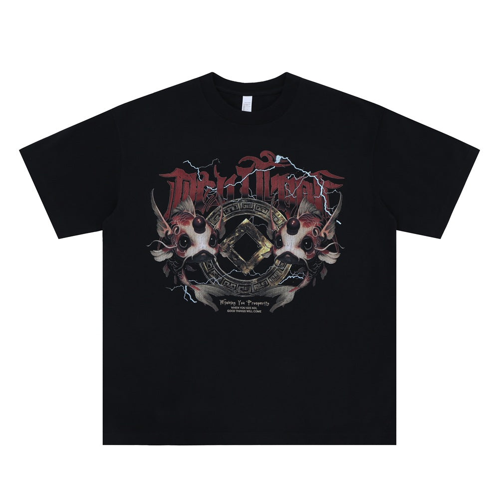 “Doomsday” Casual Loose Short Sleeve T-shirt