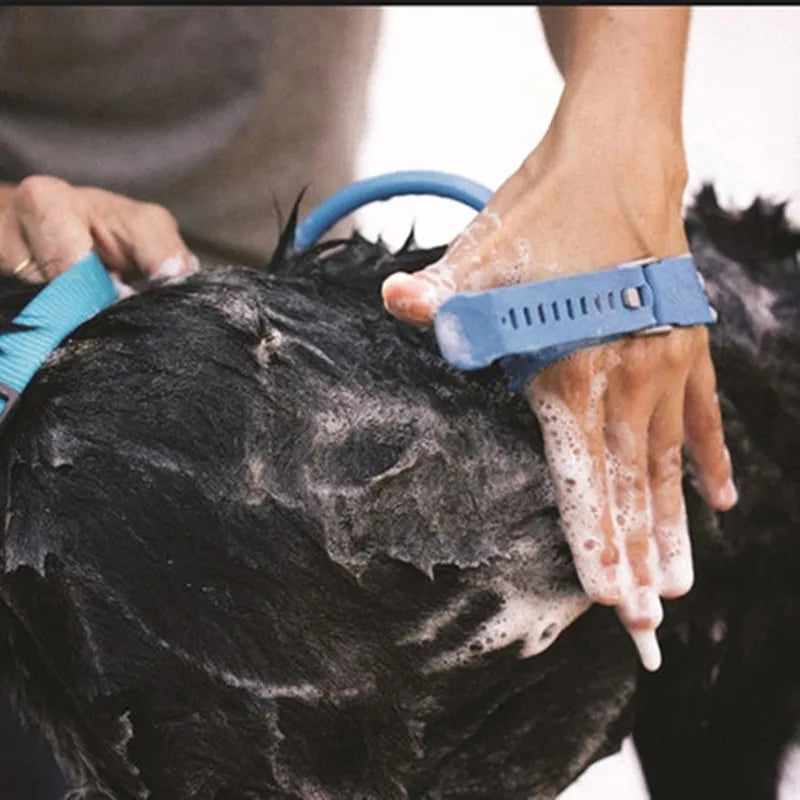 Pet Bathing Hose Massager Tool