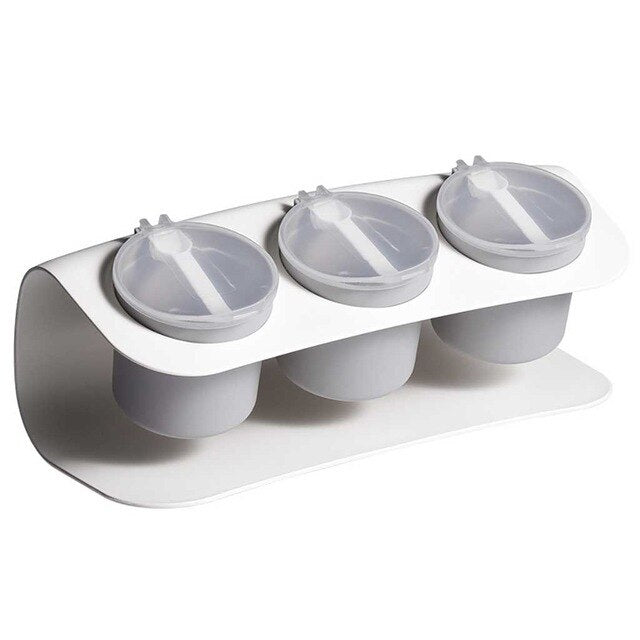 Seasoning Bottle Storage W/ Spoon