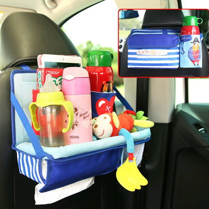 Car Seat Back Organizer W/ Tablet Holder