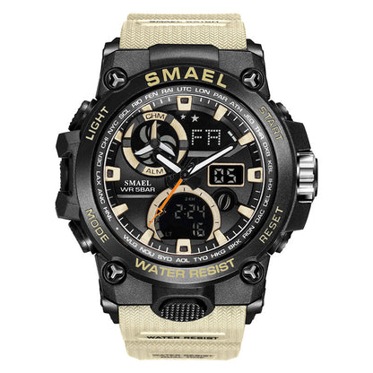 SMAEL 8011 Sport Watch Men Dual Time