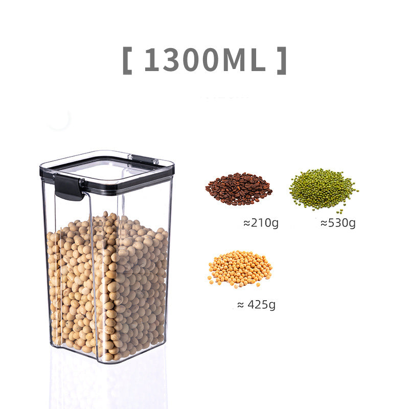 Sealed Cans Of Whole Grains Kitchen Storage Food