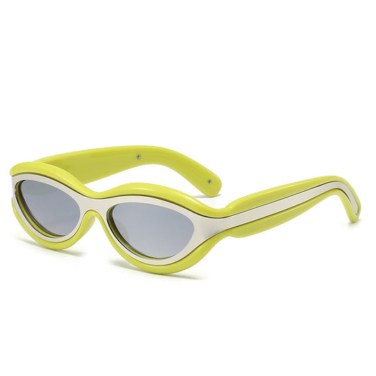 European and American windproof retro sunshade sunglasses