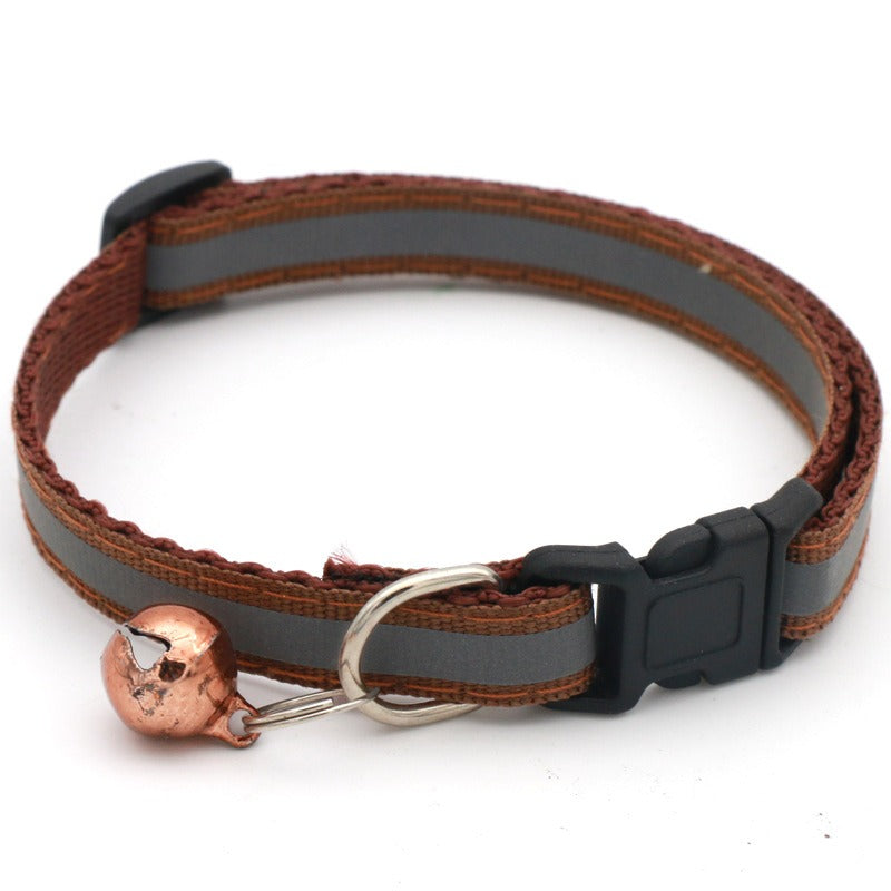 Pet reflective patch collar