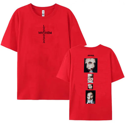 MayhemAlbum Fashion Tshirts Lady Gaga