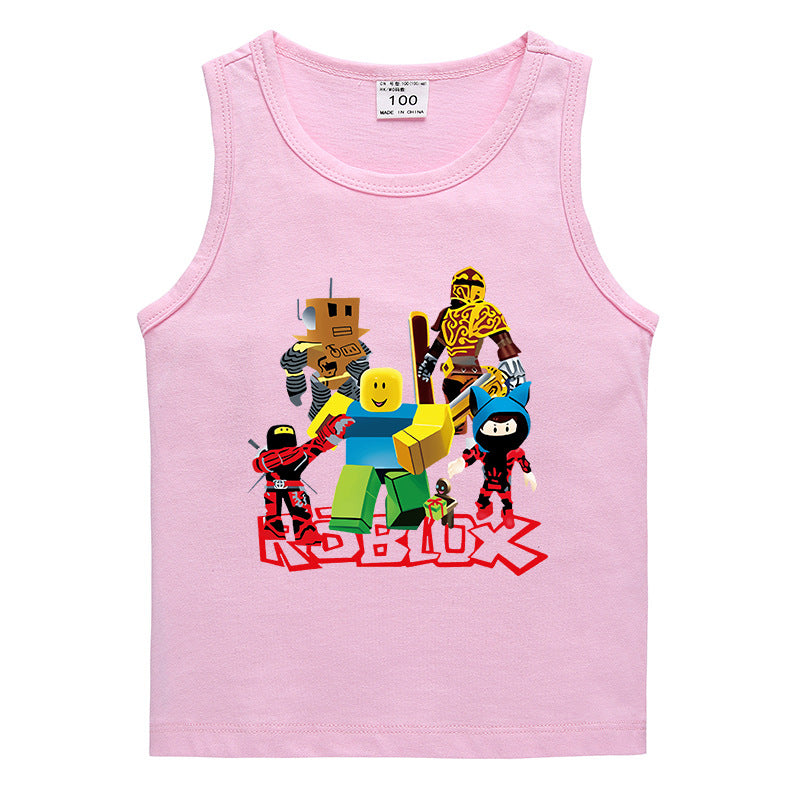 “Roblox” children's vest T shirt