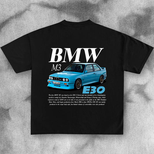 BMW M3 E30 Car T Shirt