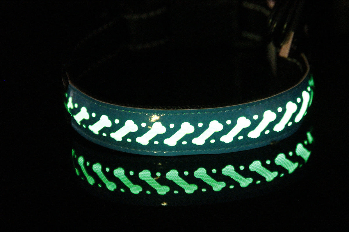 LED Light-Emitting Rechargeable Collar