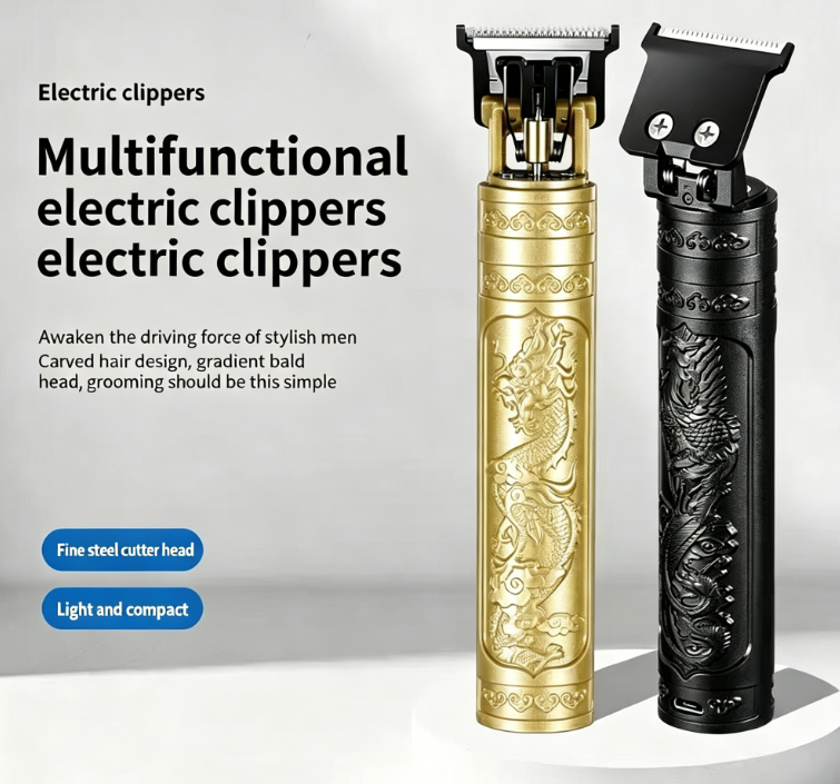 Electric Hair Clipper for Men's Head Trimmer