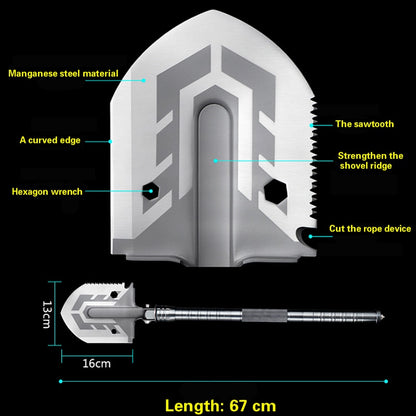 Multi-purpose Folding Shovel