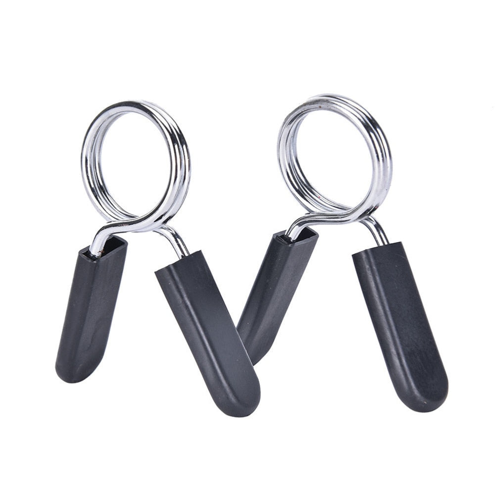 2Pcs 28mm Spring Barbell Gym Clip