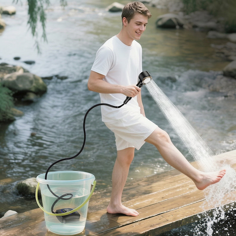 8000mAh Portable Camping Shower