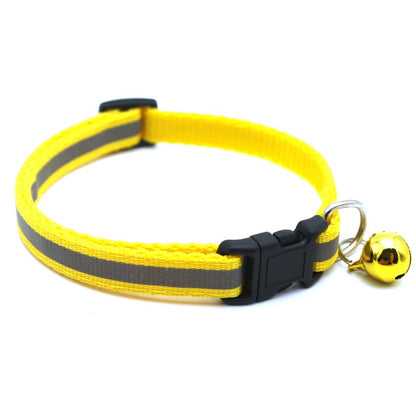 Pet reflective patch collar