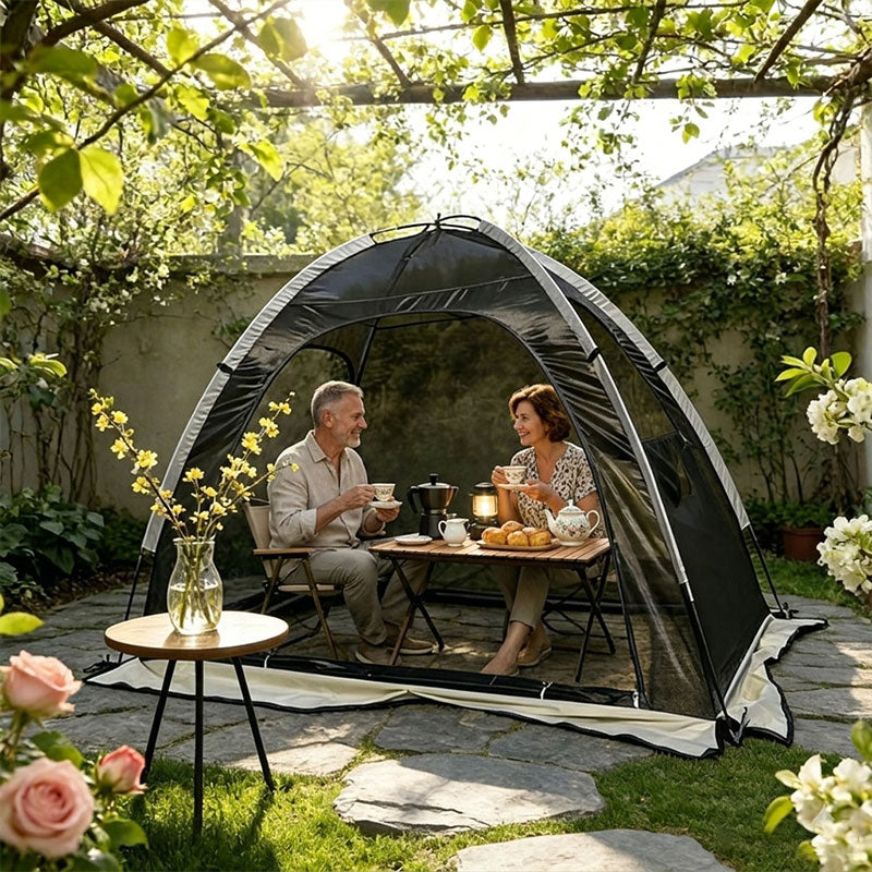 Mesh Tent with Mosquito-Proof Design — Double-Sized Anti-Insect Screen Canopy