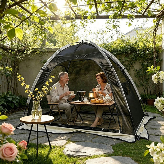 Mesh Tent with Mosquito-Proof Design — Double-Sized Anti-Insect Screen Canopy