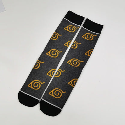 New Naruto Mid Cap Socks