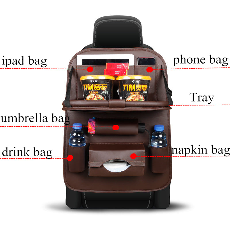 Car Seat Back Bag