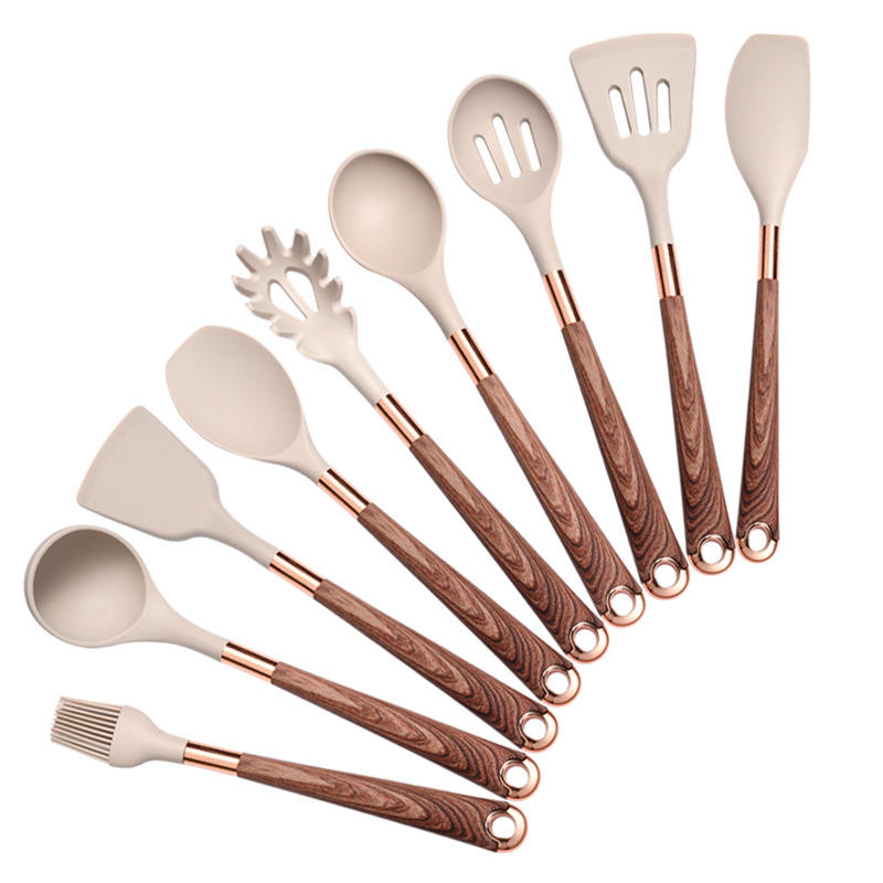 10pc Wooden Kitchen Tool Set