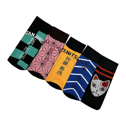 New Trendy Cartoon Men's rMid tube Socks