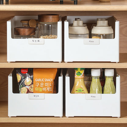 Kitchen Drawer Storage Box Retractable Cabinet Right Angle Storage Box