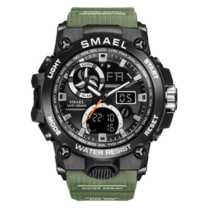SMAEL 8011 Sport Watch Men Dual Time