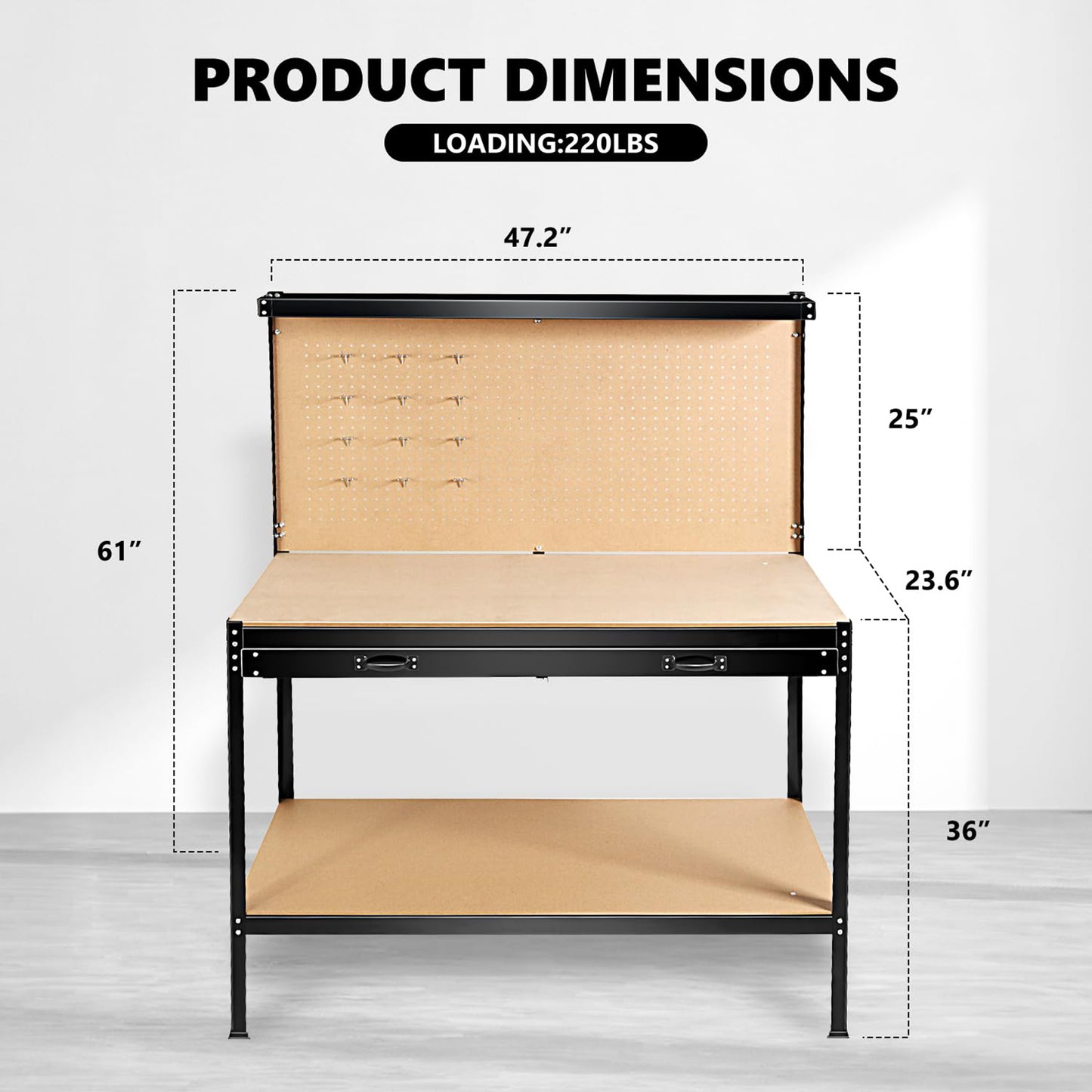 63" Workshop Tool Storage