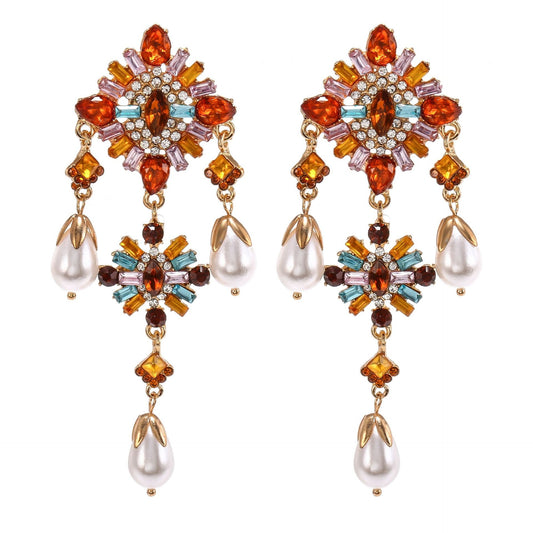 Long Retro Earrings