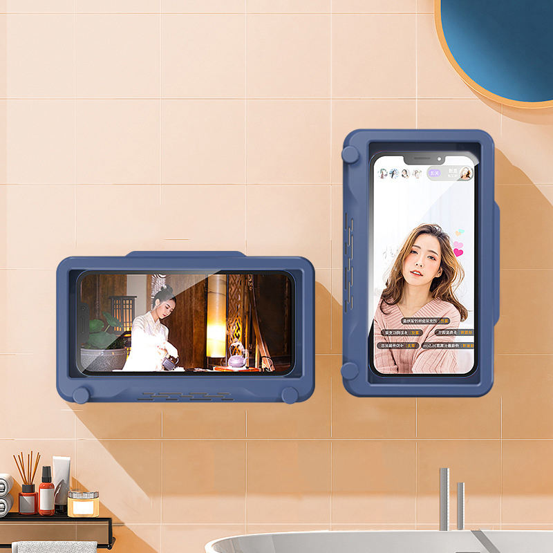 360 Degree Rotating Waterproof Phone Stand w/Hook