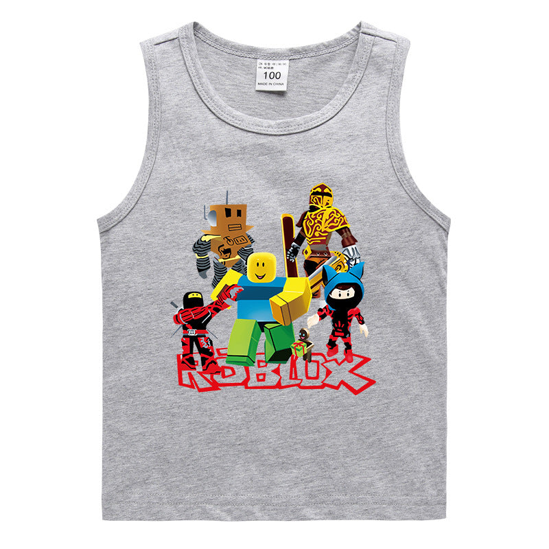 “Roblox” children's vest T shirt