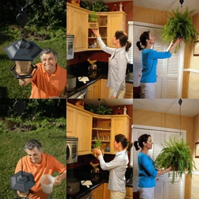 5pc Plant Pulley Hook Set