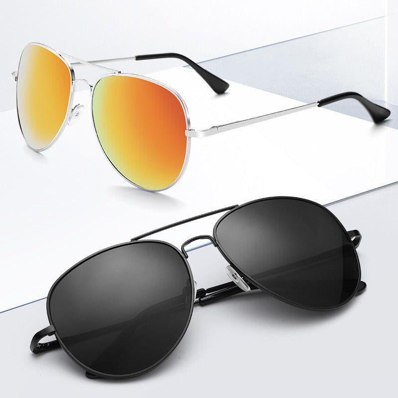 Copper Frame, Spring leg Sunglasses