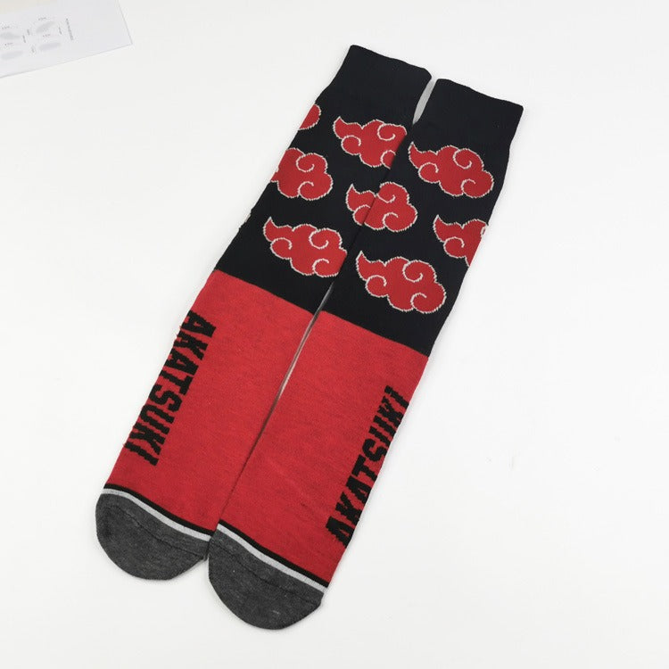 New Naruto Mid Cap Socks