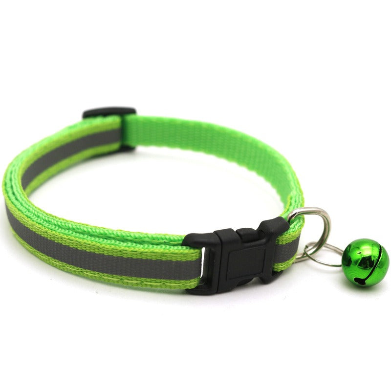 Pet reflective patch collar
