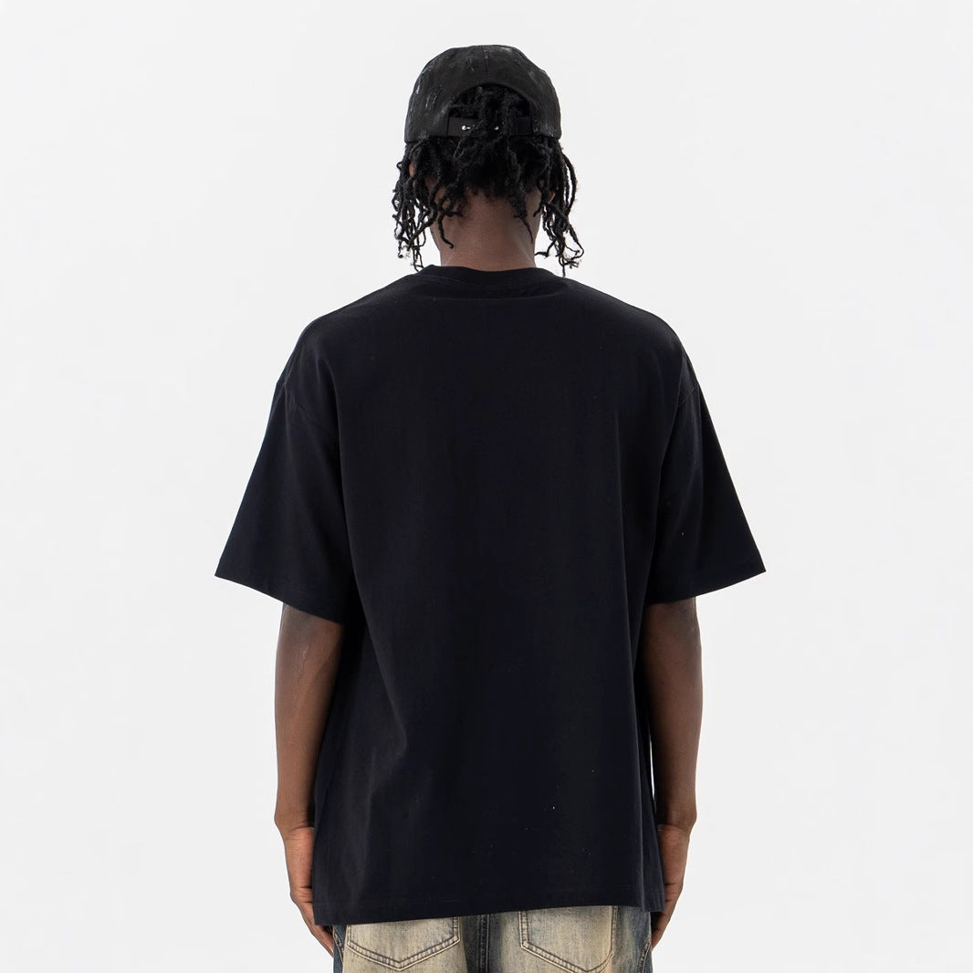 “Rampage” Print Casual Short Sleeve T-Shirt