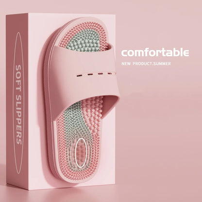 Personalized Massage Slippers Indoor Adult Summer Bath Non-Slip