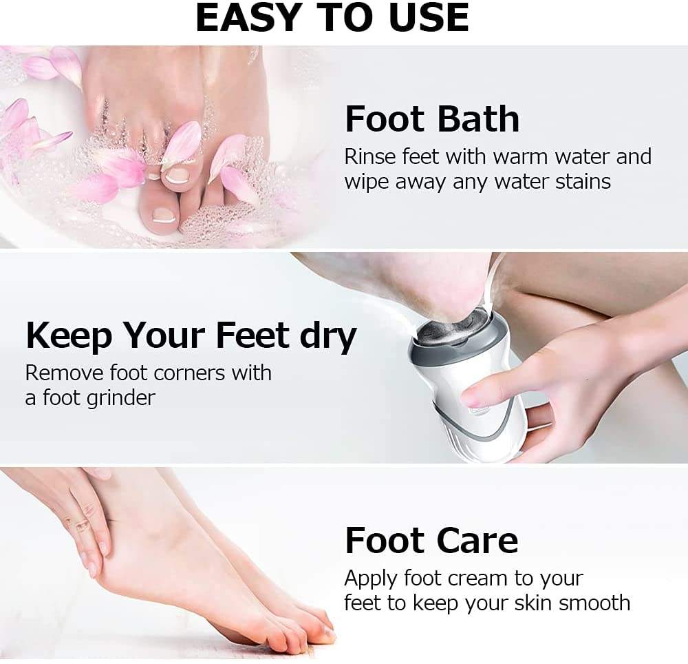 Rechargeable Foot File and Callus Remover