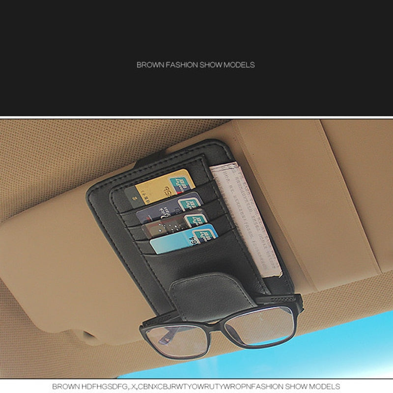 IKSNAIL Car Sun Visor Organizer
