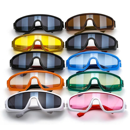 Fashion Shield Visor Mask Sunglasses