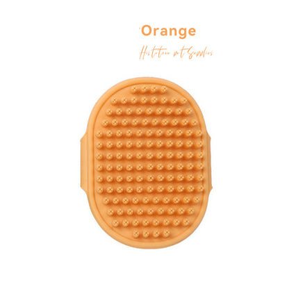 Pet Bath Massage Brush Gloves