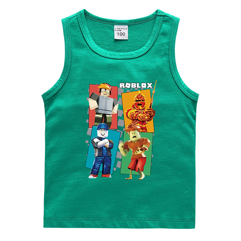 “Roblox” children‘s vest T shirt