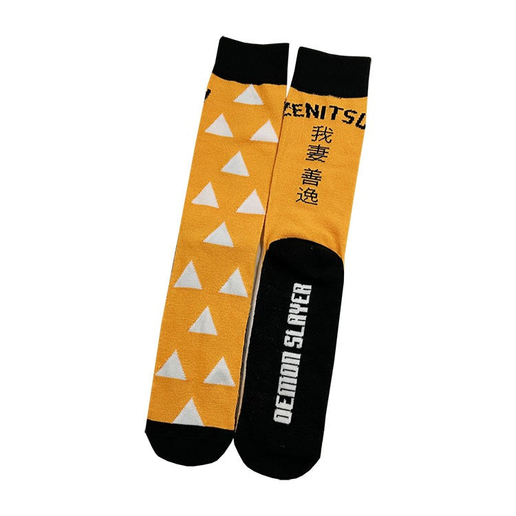 New Trendy Cartoon Men's rMid tube Socks