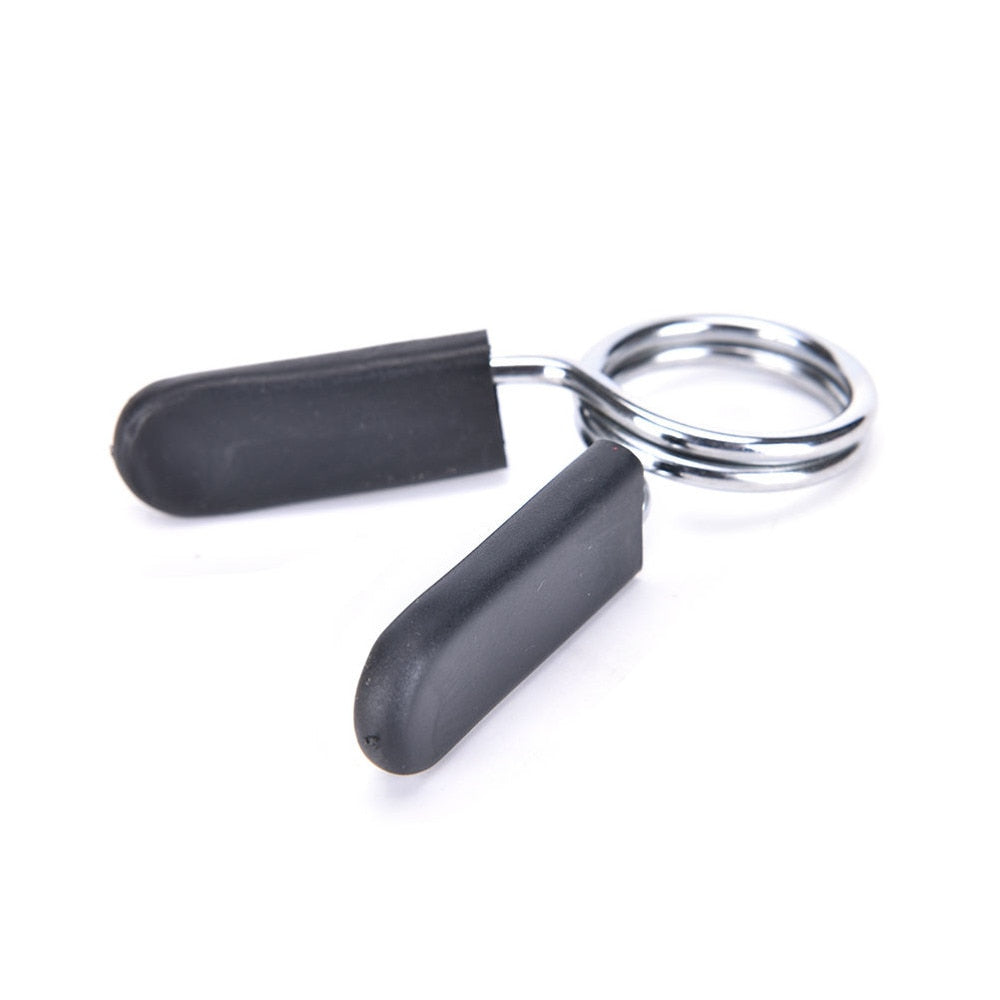 2Pcs 28mm Spring Barbell Gym Clip