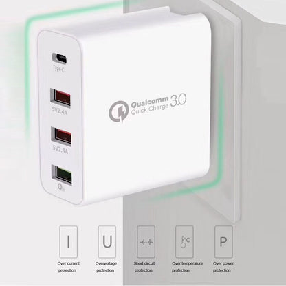 4 Ports Wall Charger Power Supply
