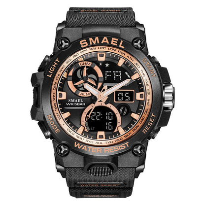 SMAEL 8011 Sport Watch Men Dual Time