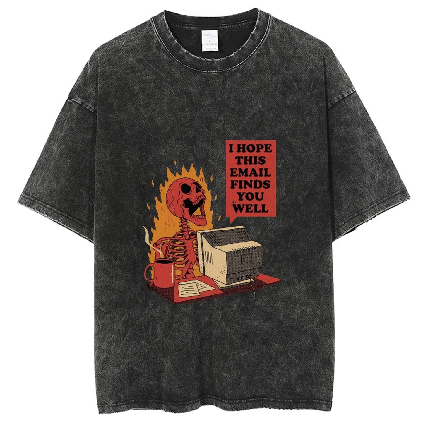 Y2k Anime Washed T-shirts *Collective*