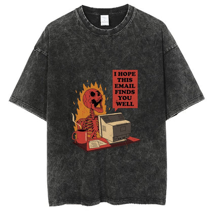 Y2k Anime Washed T-shirts *Collective*
