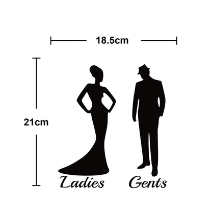 Home Bathroom Decor Wall Stickers Art
